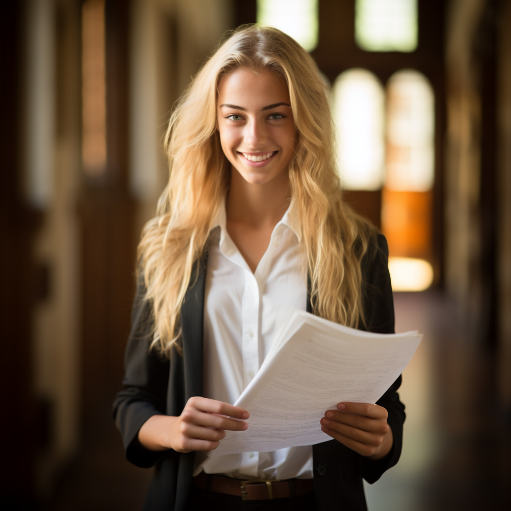 student girl